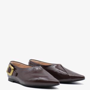 Туфли на низкой подошве 10259