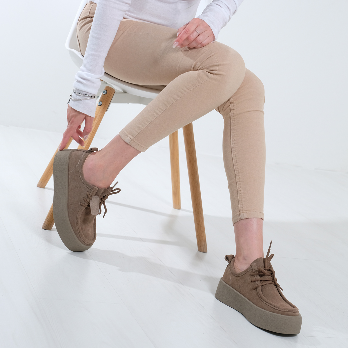 Туфли на низкой подошве 10743