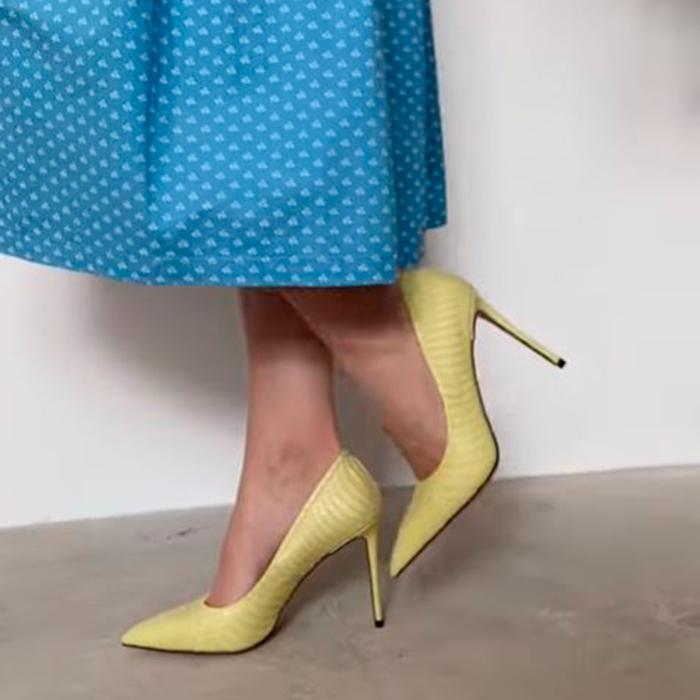 Туфли на шпильке 8013