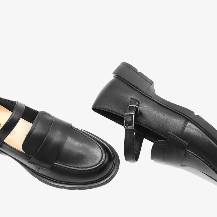 Туфли на низкой подошве 9038