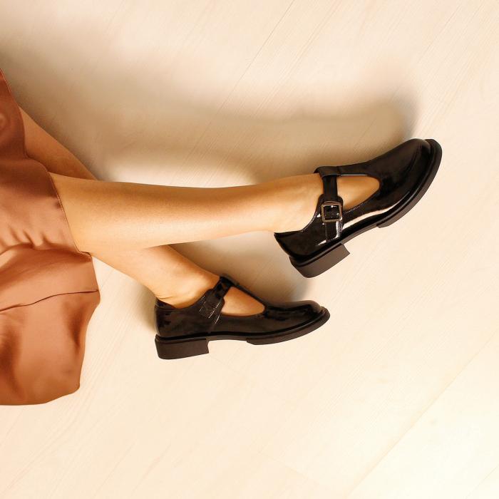 Туфли на низкой подошве 9039