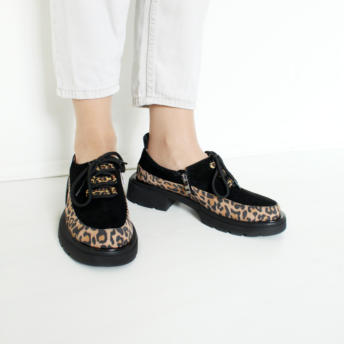 Туфли на низкой подошве 9082