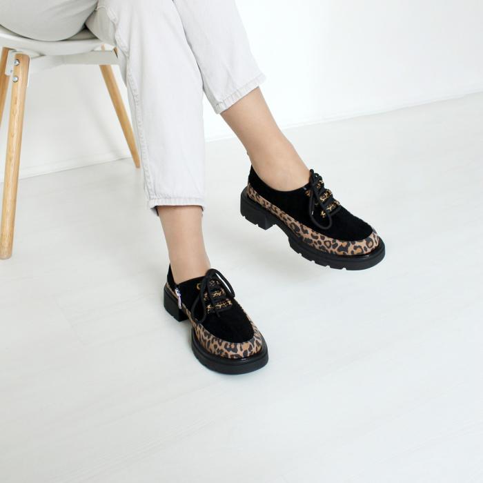 Туфли на низкой подошве 9082