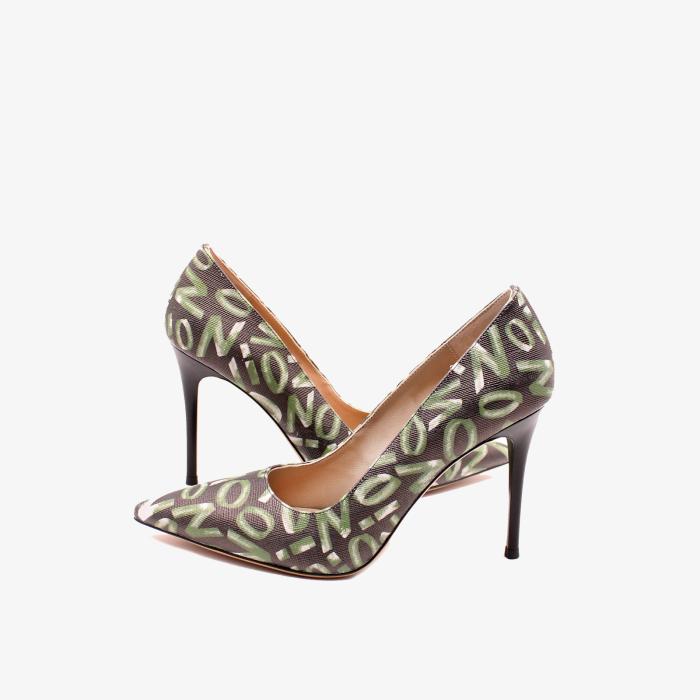 Туфли на шпильке 9122