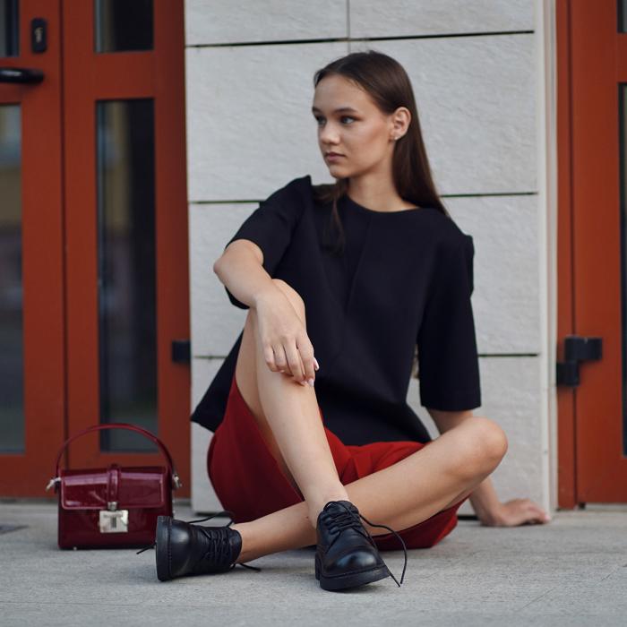 Туфли на низкой подошве 9683